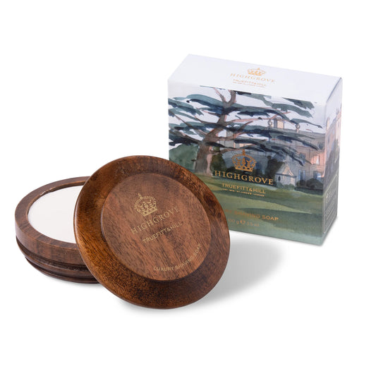 Highgrove Luxury Shaving Soap In Wooden Bowl